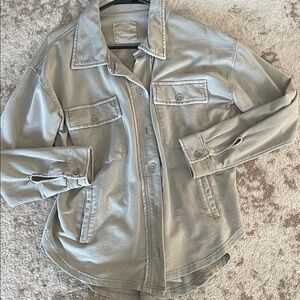 Altar'd State sage green Button-Up Jacket